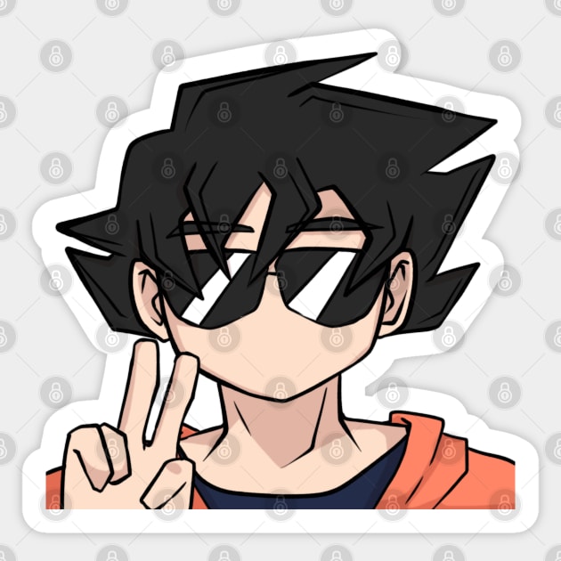 Swag Son Goku Sticker by nakita